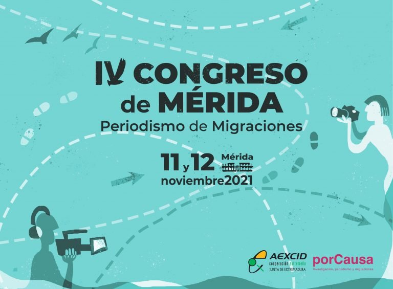 IV Congreso de periodismo de migraciones, Mérida, 11 y 12 de noviembre de 2021