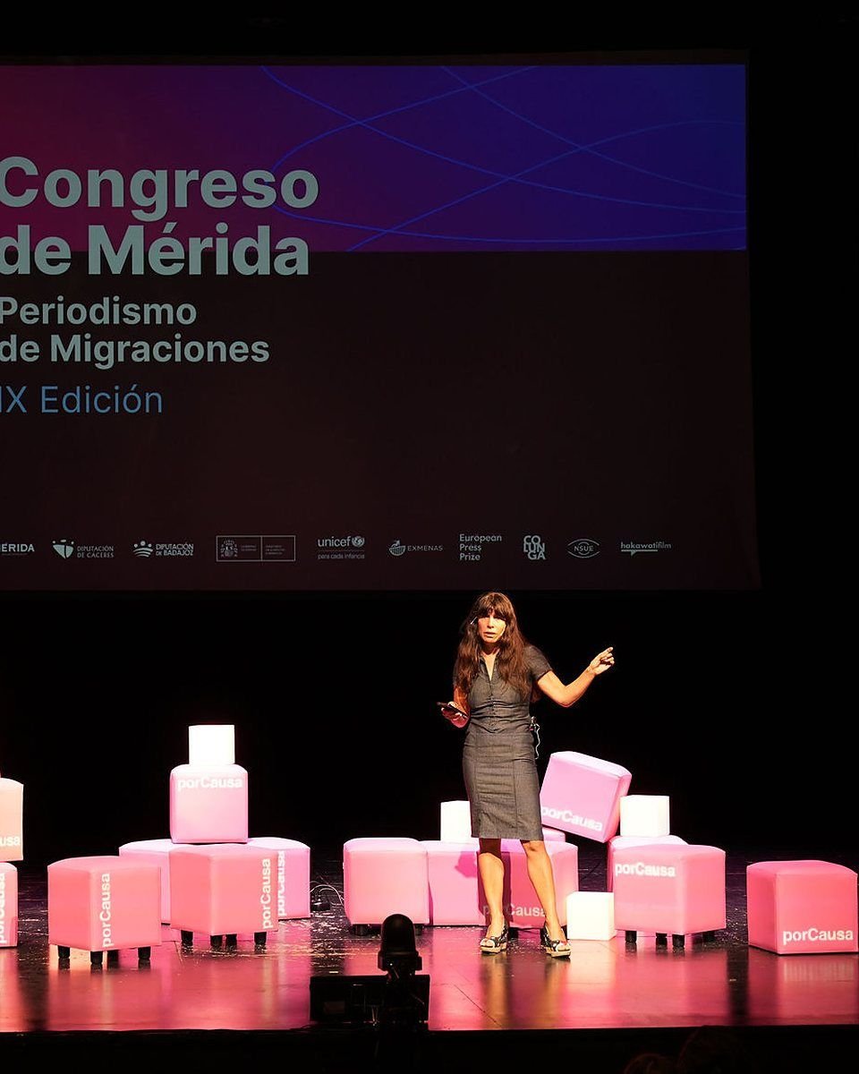 Foto del IX Congreso de Mérida de Periodismo de Migraciones